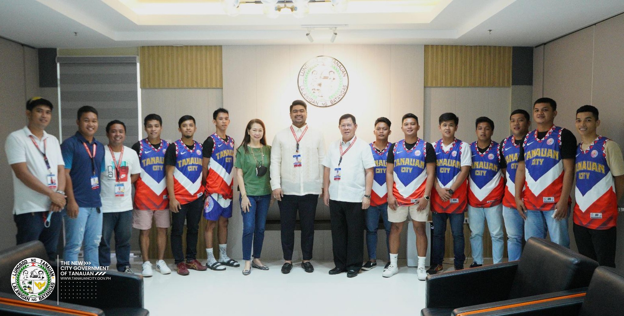 Mga SK Officials na maglalaro sa Inter-Town Basketball League