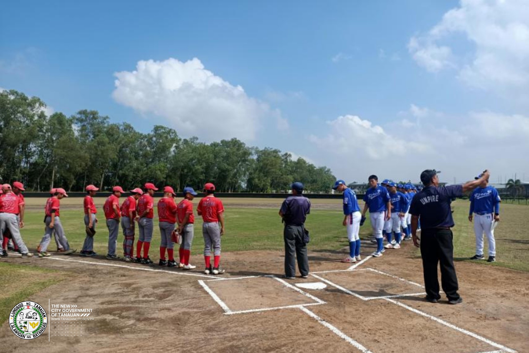 Tanauan City Baseball Team-Junior Division at Korea Baseball Team