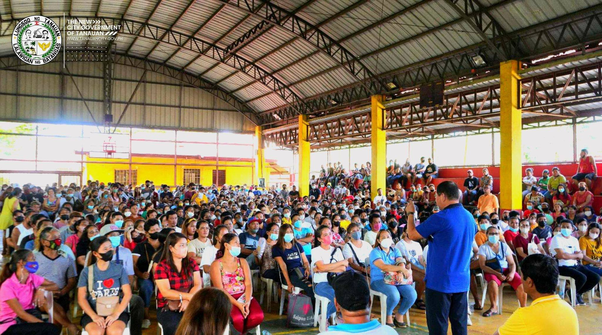 DOLE TUPAD Payout para sa 712 na mga Tanaueño