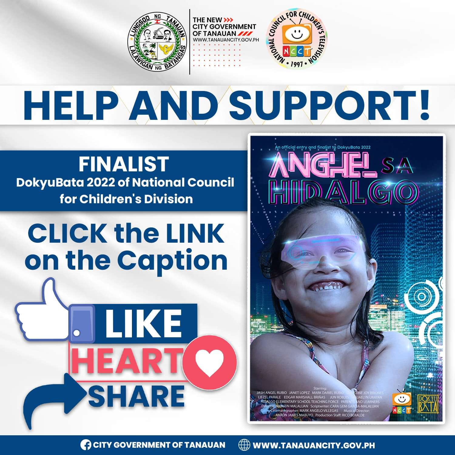 HELP AND SUPPORT! “Jash Angel Rubio” ng Brgy. Hidalgo