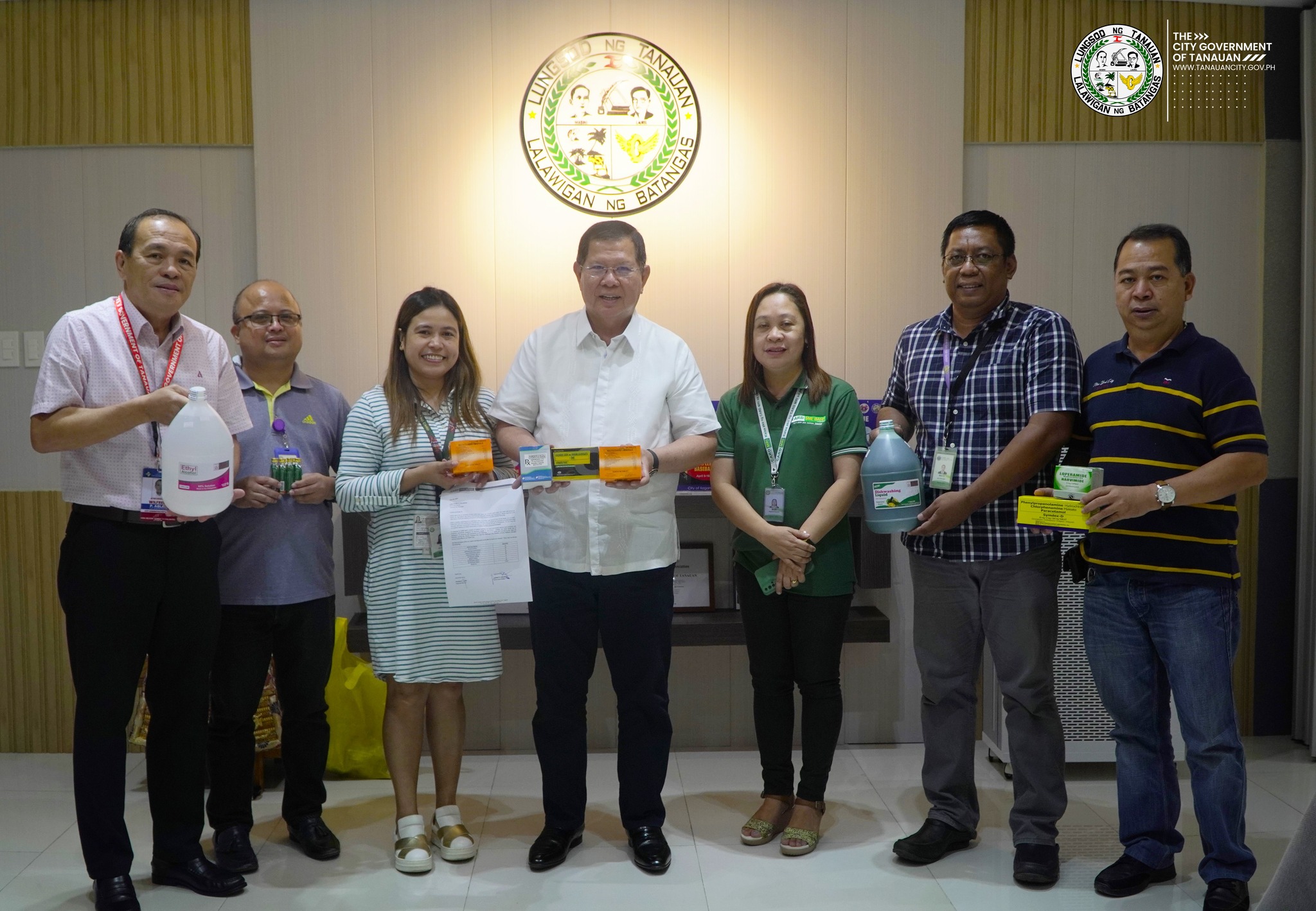 Pangangalaga sa kalusugan ng mga Tanaueno, tututukan ni Mayor Sonny at Card SME BANK!