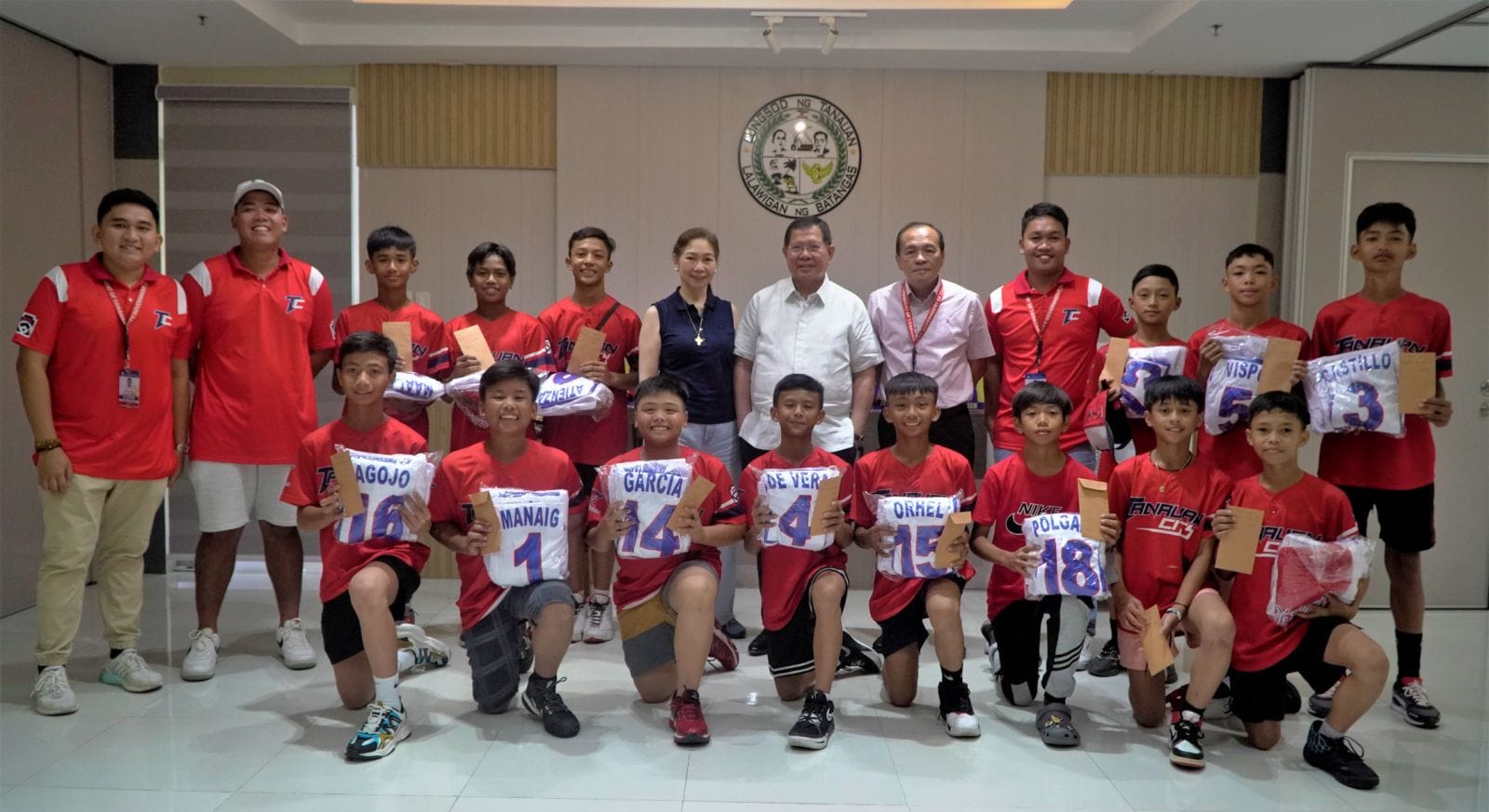 “Good Luck Philippine Team (Tanauan City), Bring home the Bacon!”