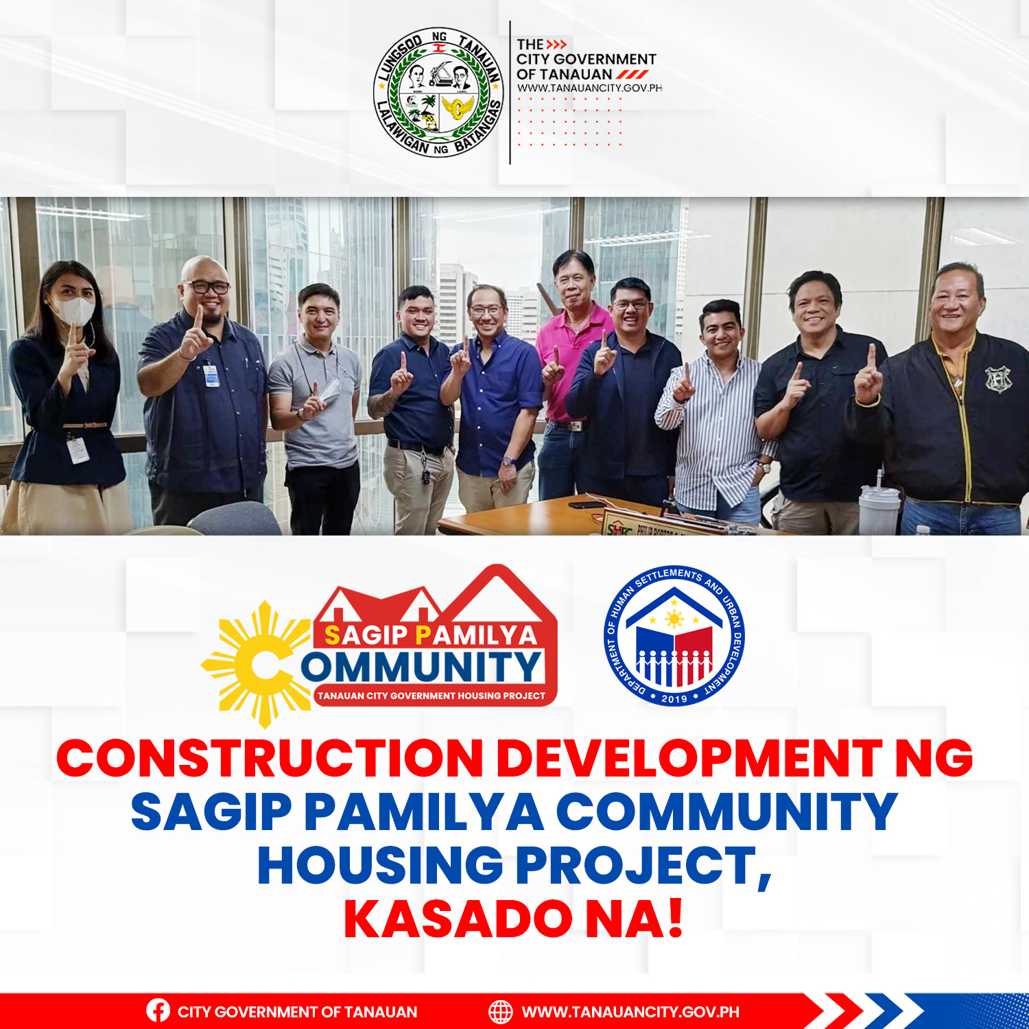 Construction Development ng Sagip Pamilya Community Housing Project