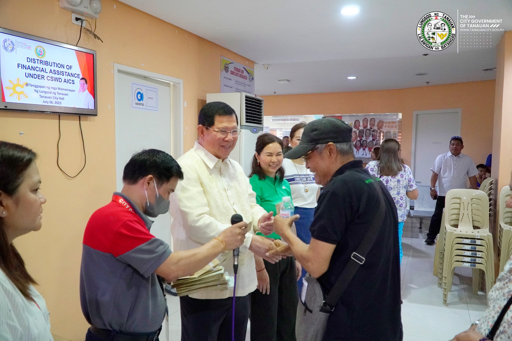 Programang Local AICS naibahagi sa kabuuang 134 na mga Tanaueño