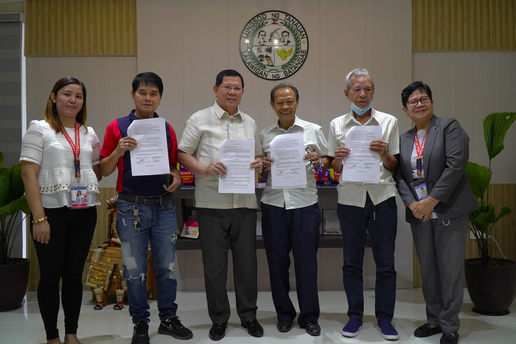 Signing of Usufruct for Mount View Water Service Cooperative