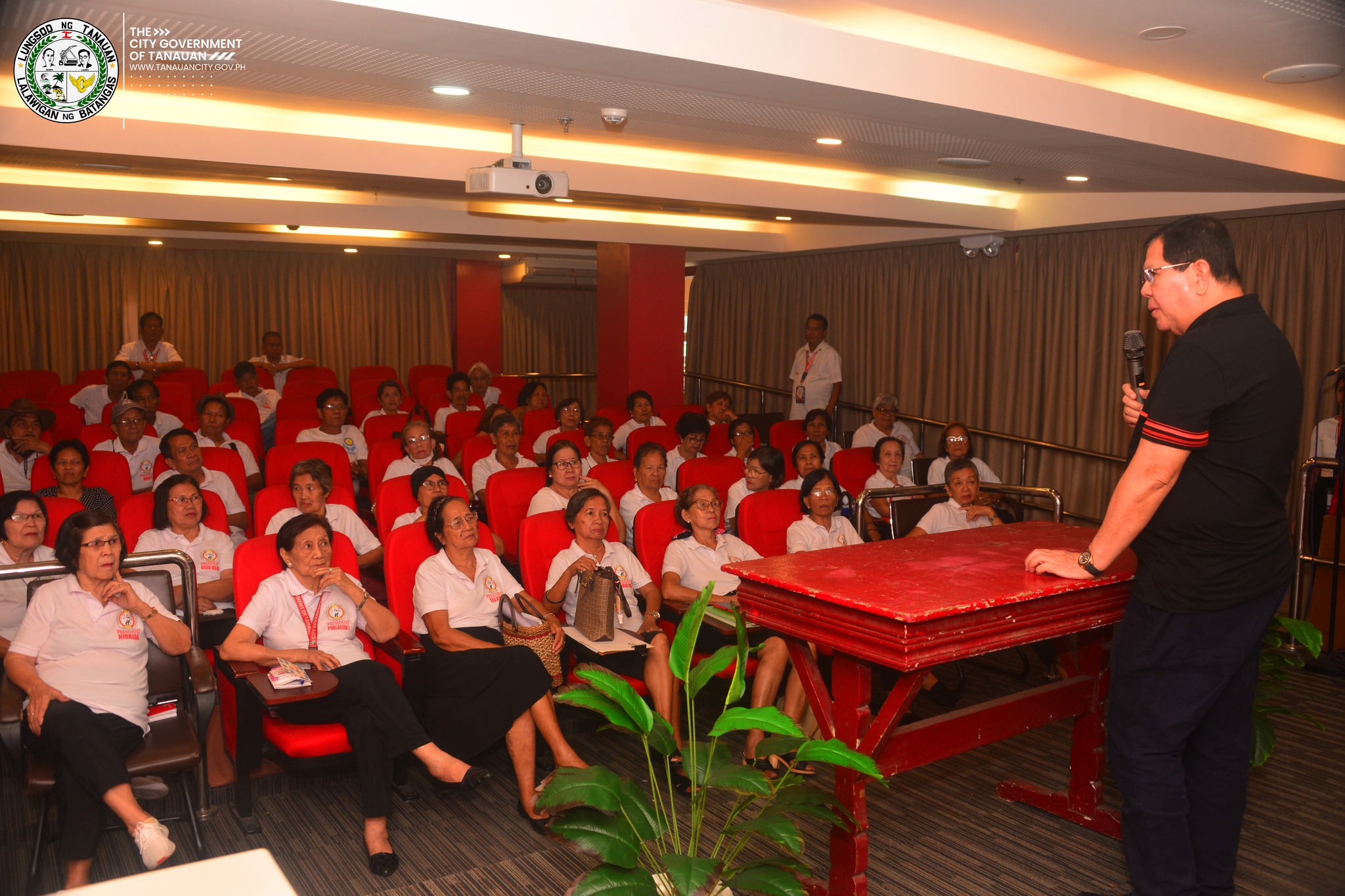 Federation of Senior Citizens of Tanauan Monthly Meeting