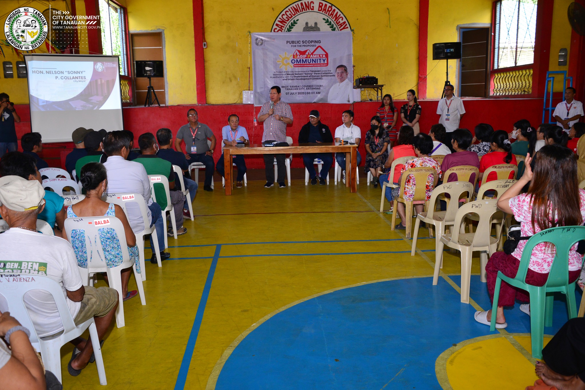Public Scoping para sa itatayong Sagip Pamilya Community Housing Project