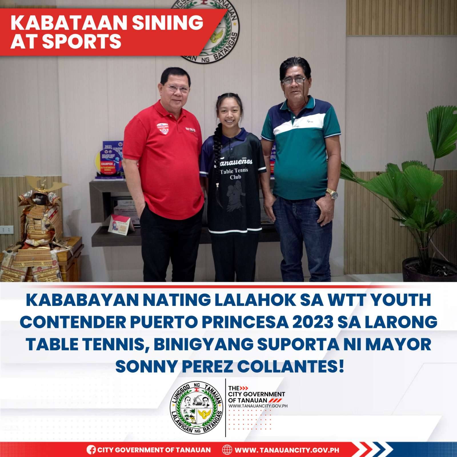 WTT Youth Contender Puerto Princesa 2023