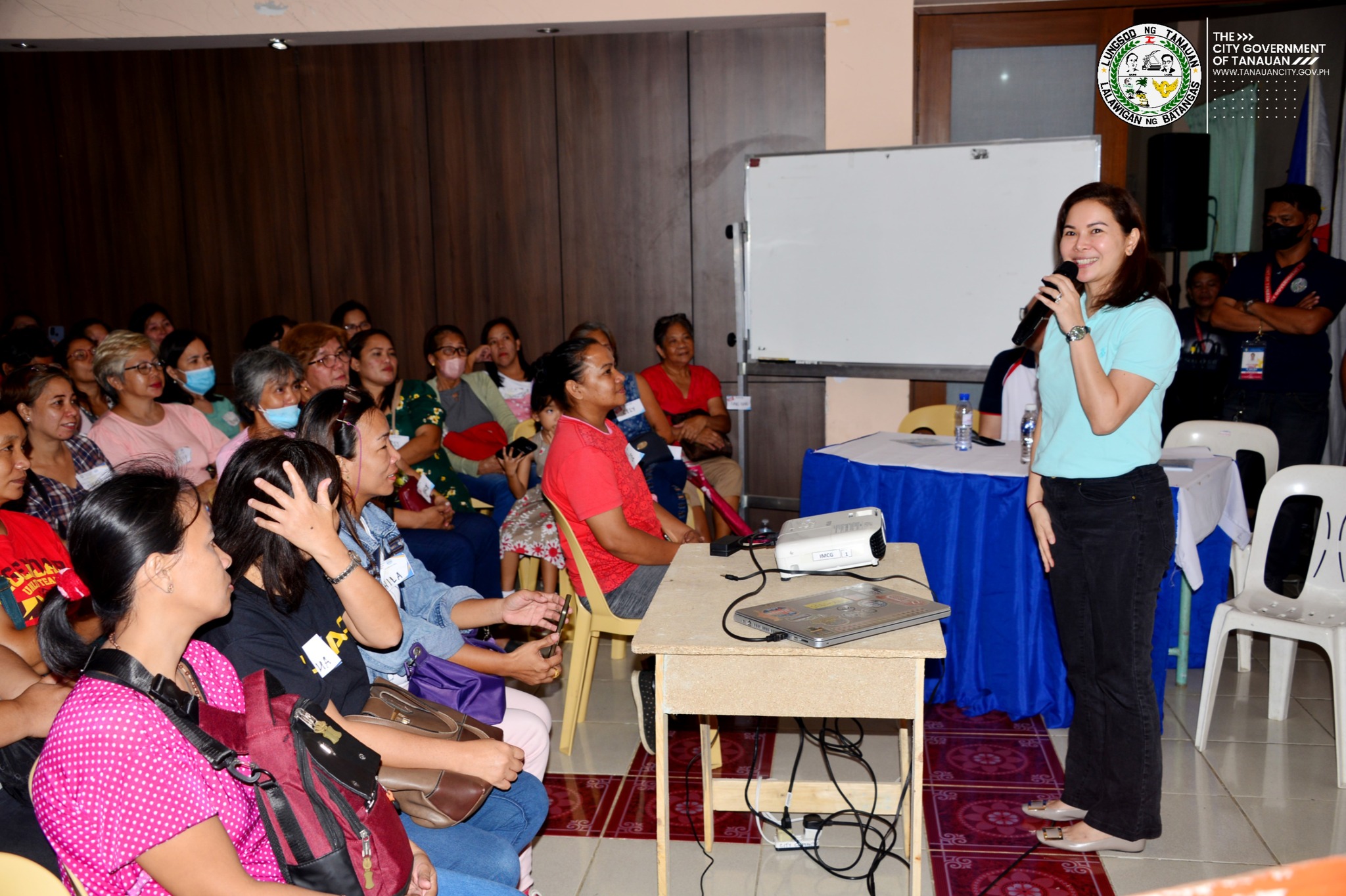 Business Coaching at Hand Sanitizer Training