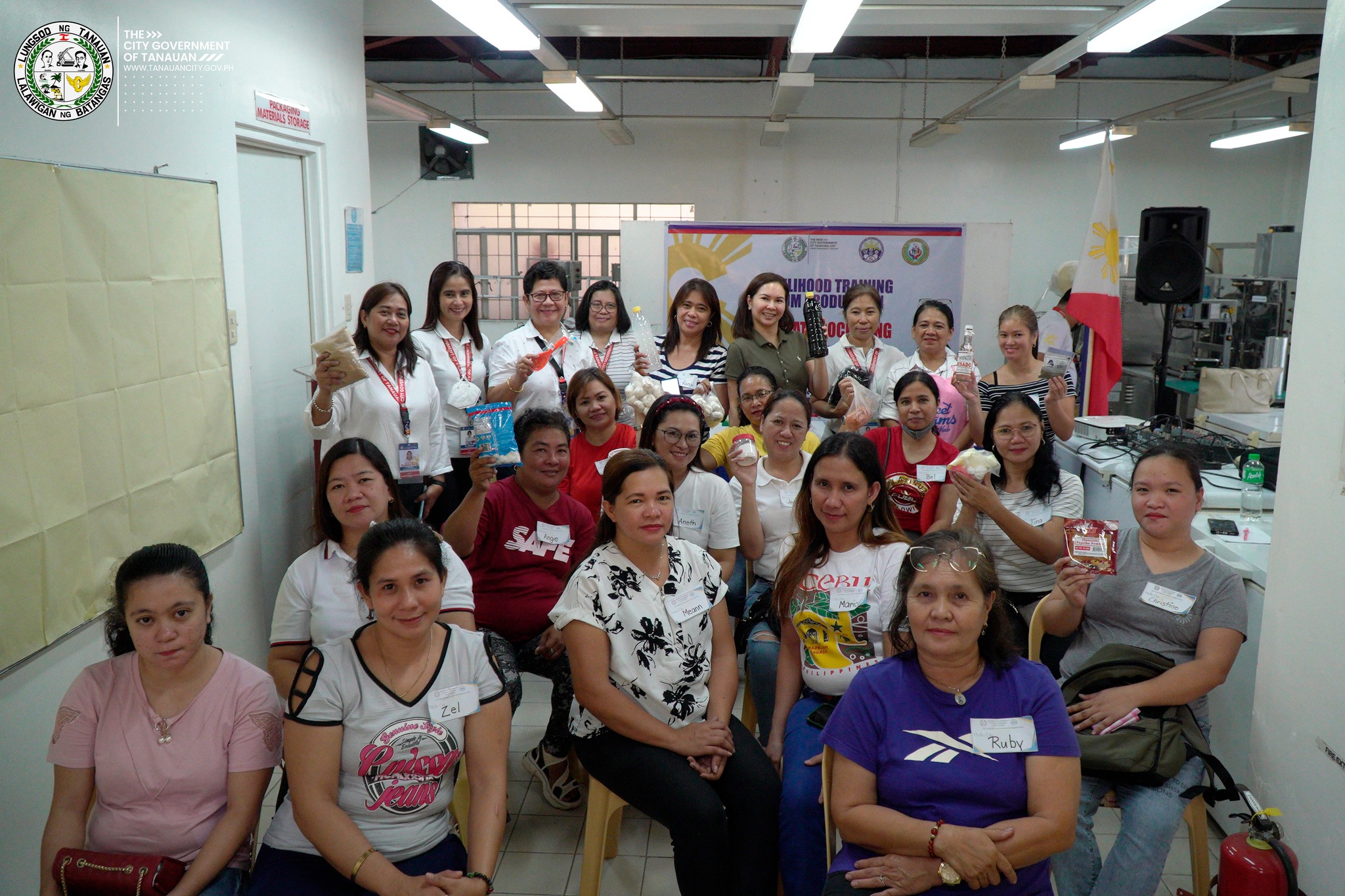 Meat Processing Training and Production para sa mga Kababaihan ng Lungsod ng Tanauan.