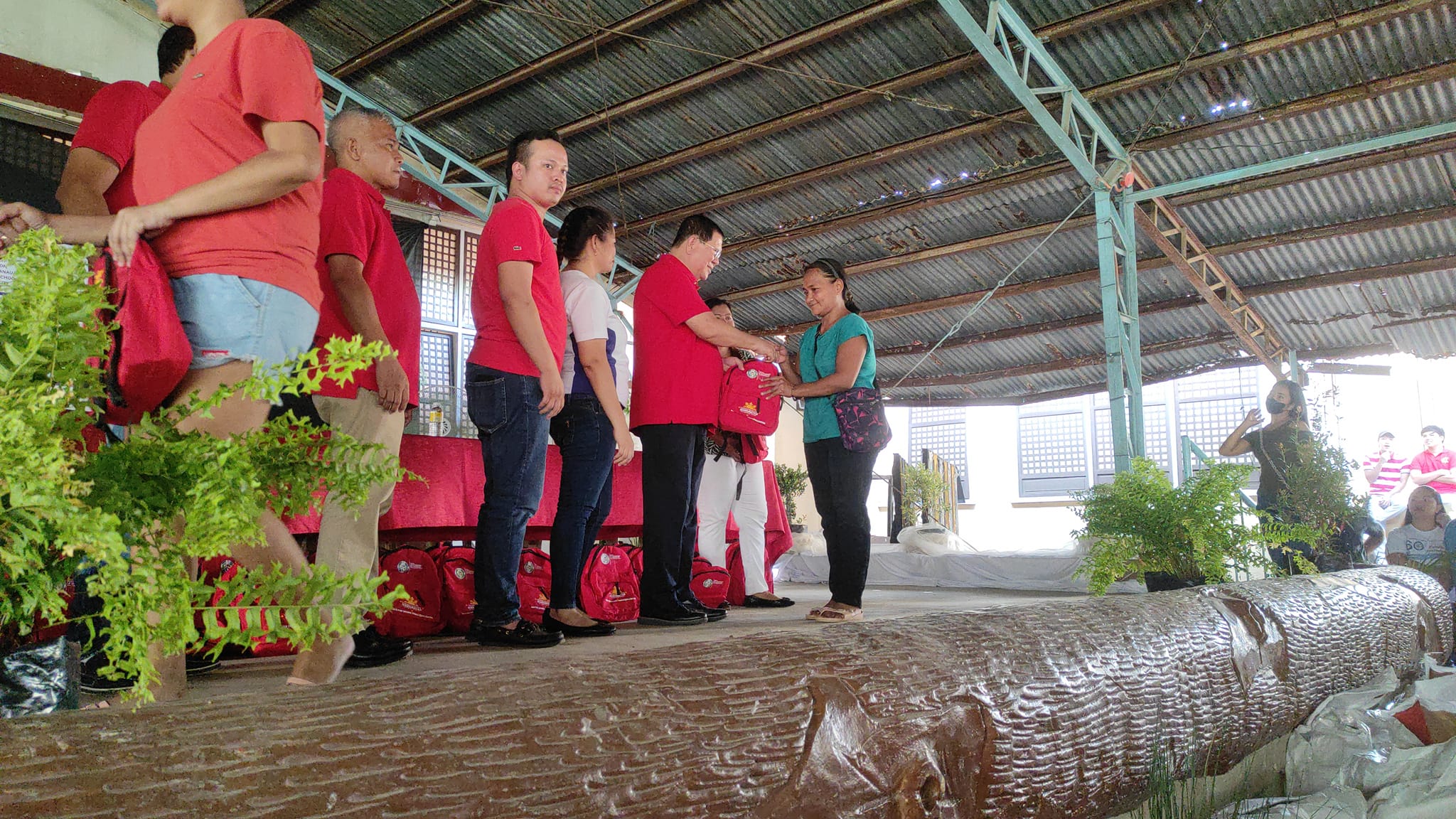 Distribution of School Bags and Supplies, Tanauan North Central School
