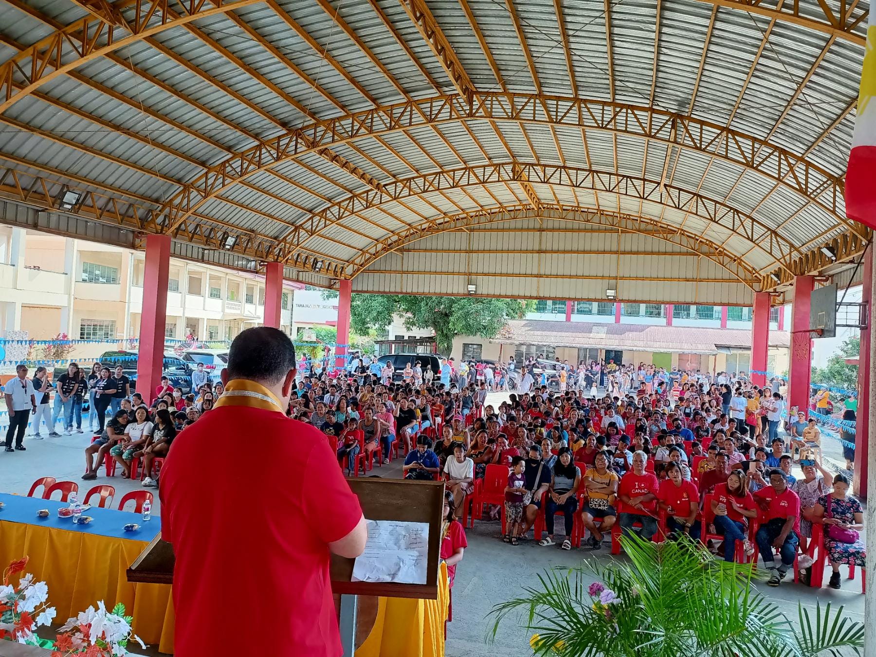 Distribution of School bags and supplies, Tanauan South Central School