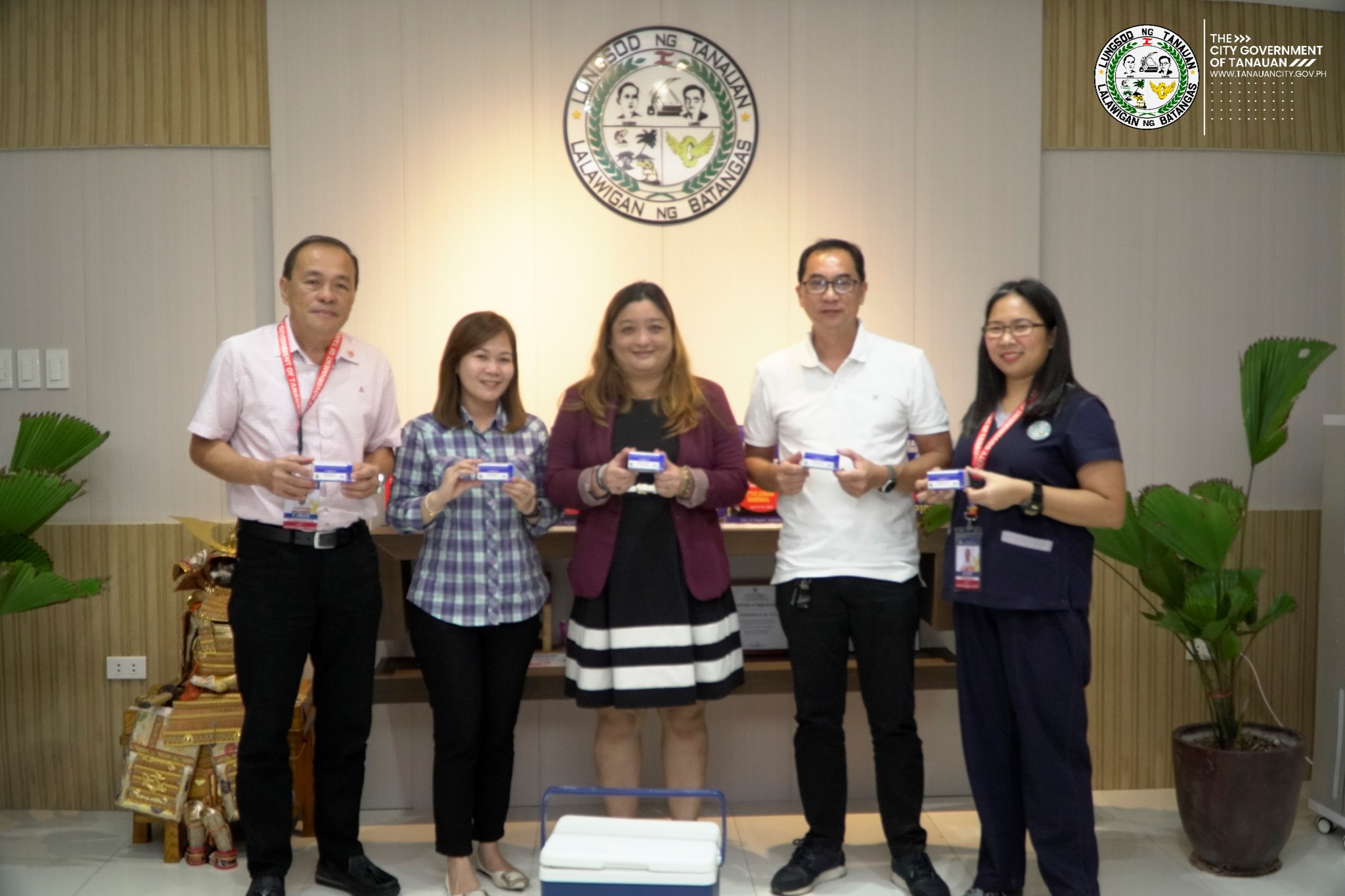 Karagdagang Suplay ng Pentavalent Vaccines para sa Lungsod ng Tanauan