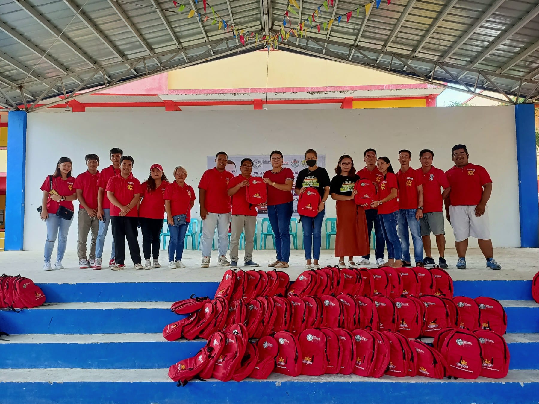 Distribution of School Bags and Supplies, Barangay Mabini