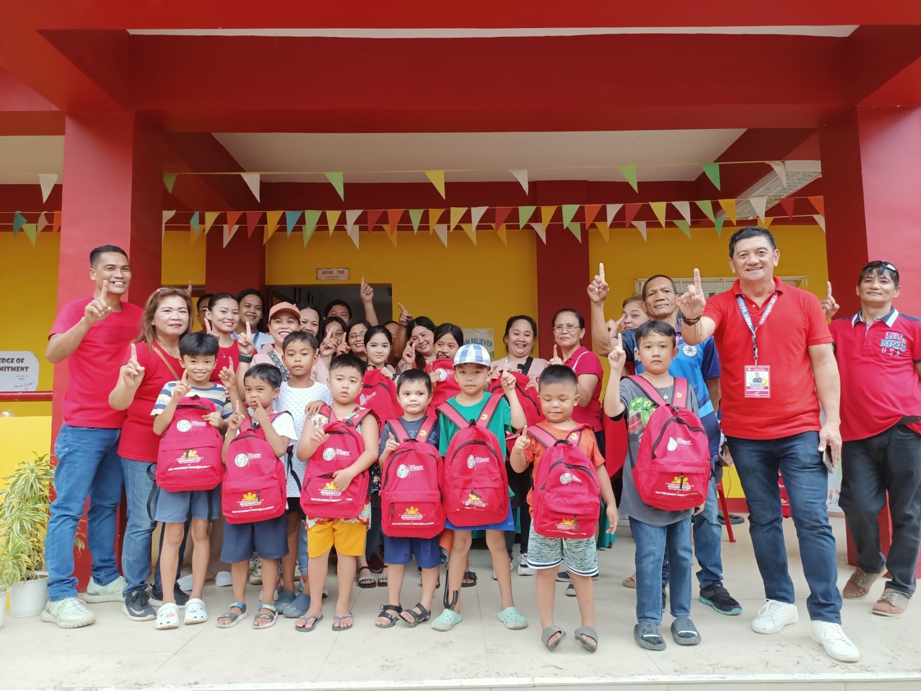 Distribution of School Bags and Supplies, Bagumbayan Elementary School