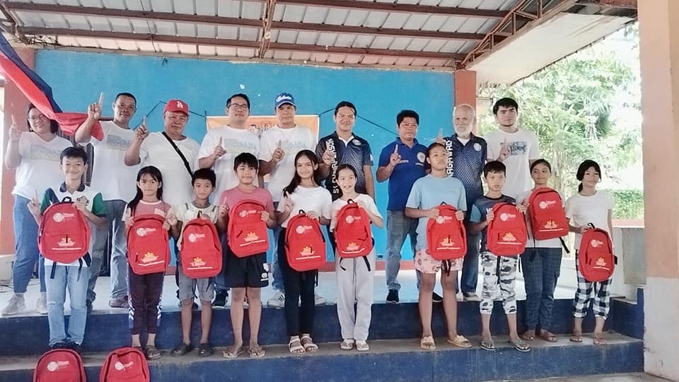 Distribution of School Bags and Supplies, Hidalgo Elementary School