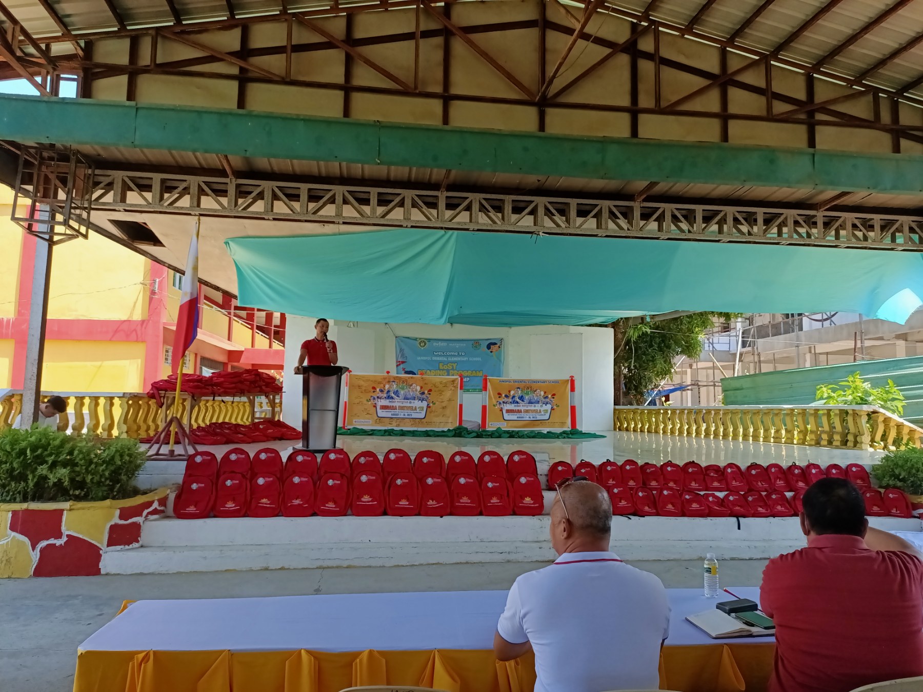 Distribution of School Bags and Supplies, Janopol Oriental  Elementary School