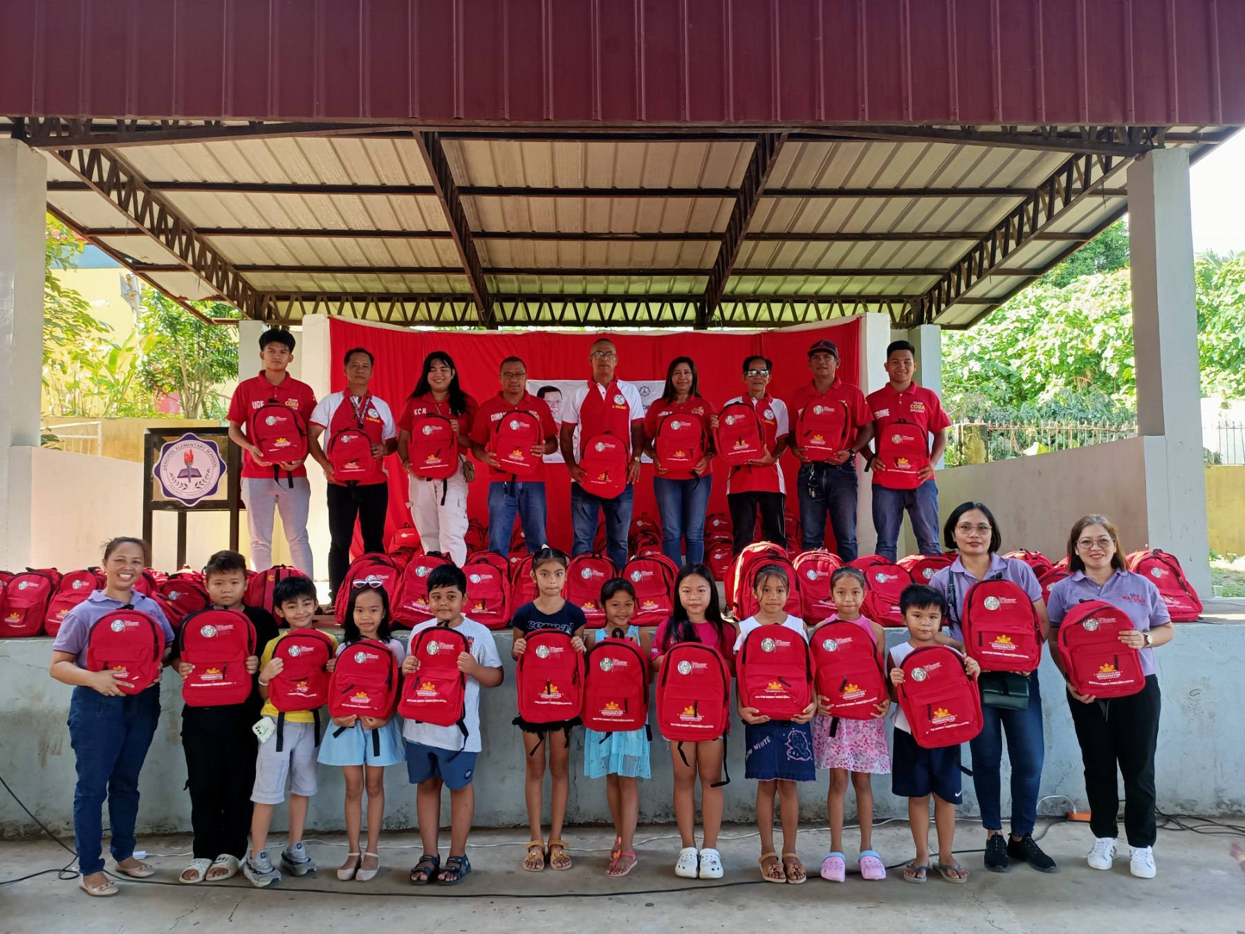Distribution of School Bags and Supplies, Janopol  Elementary School