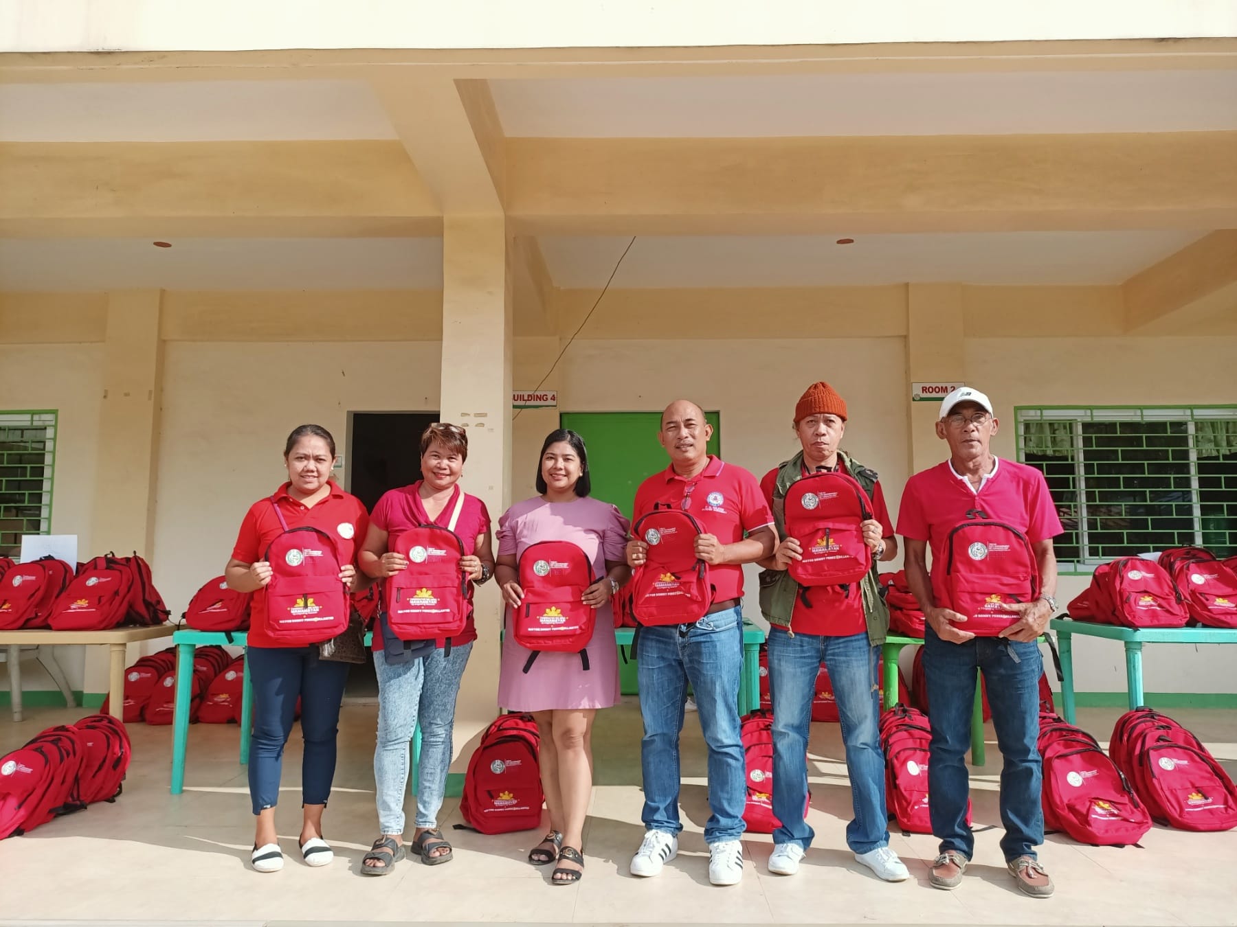Distribution of School Bags and Supplies, Altura Elementary School