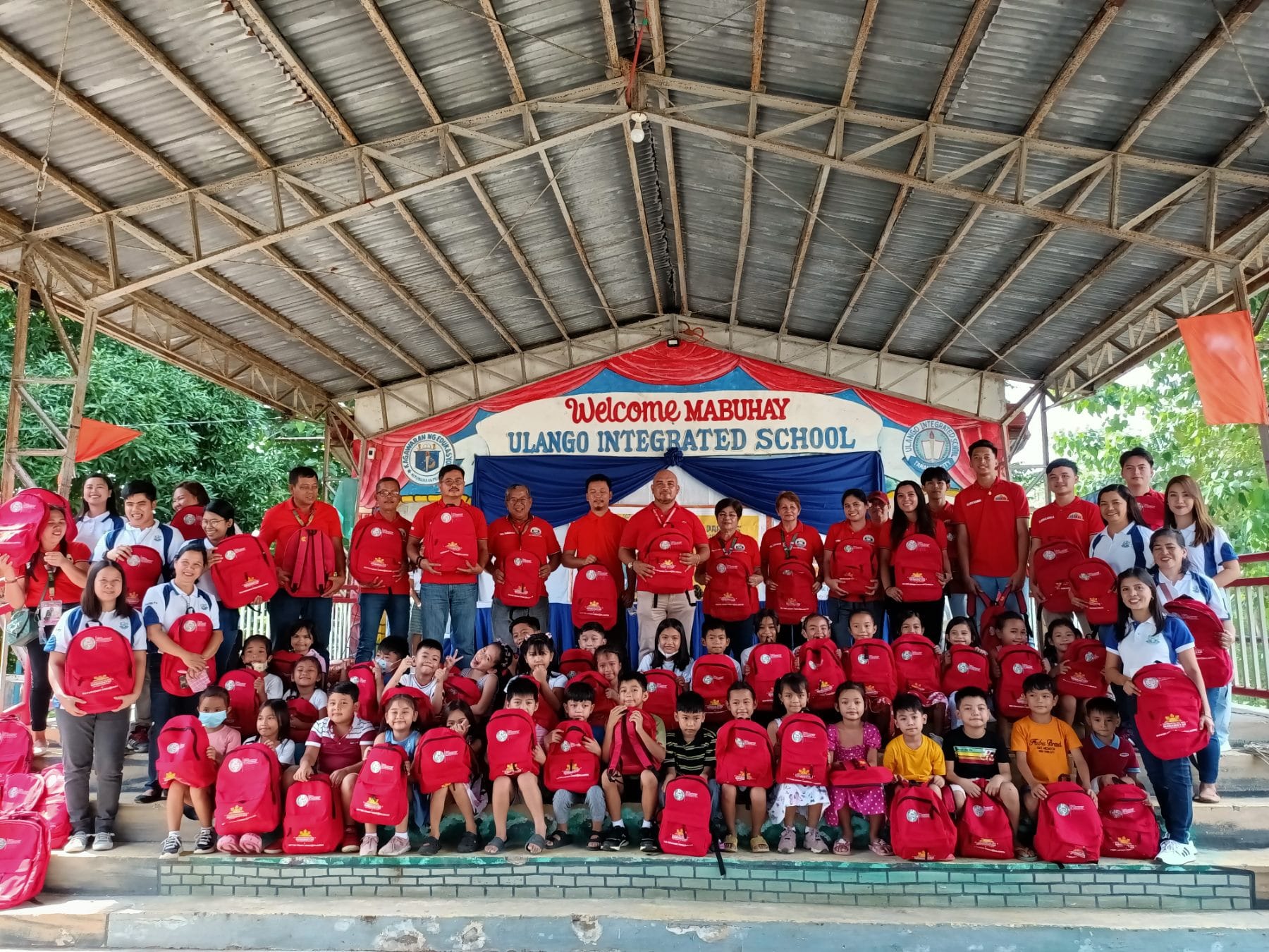 Distribution of School Bags and Supplies, Ulango Integrated School