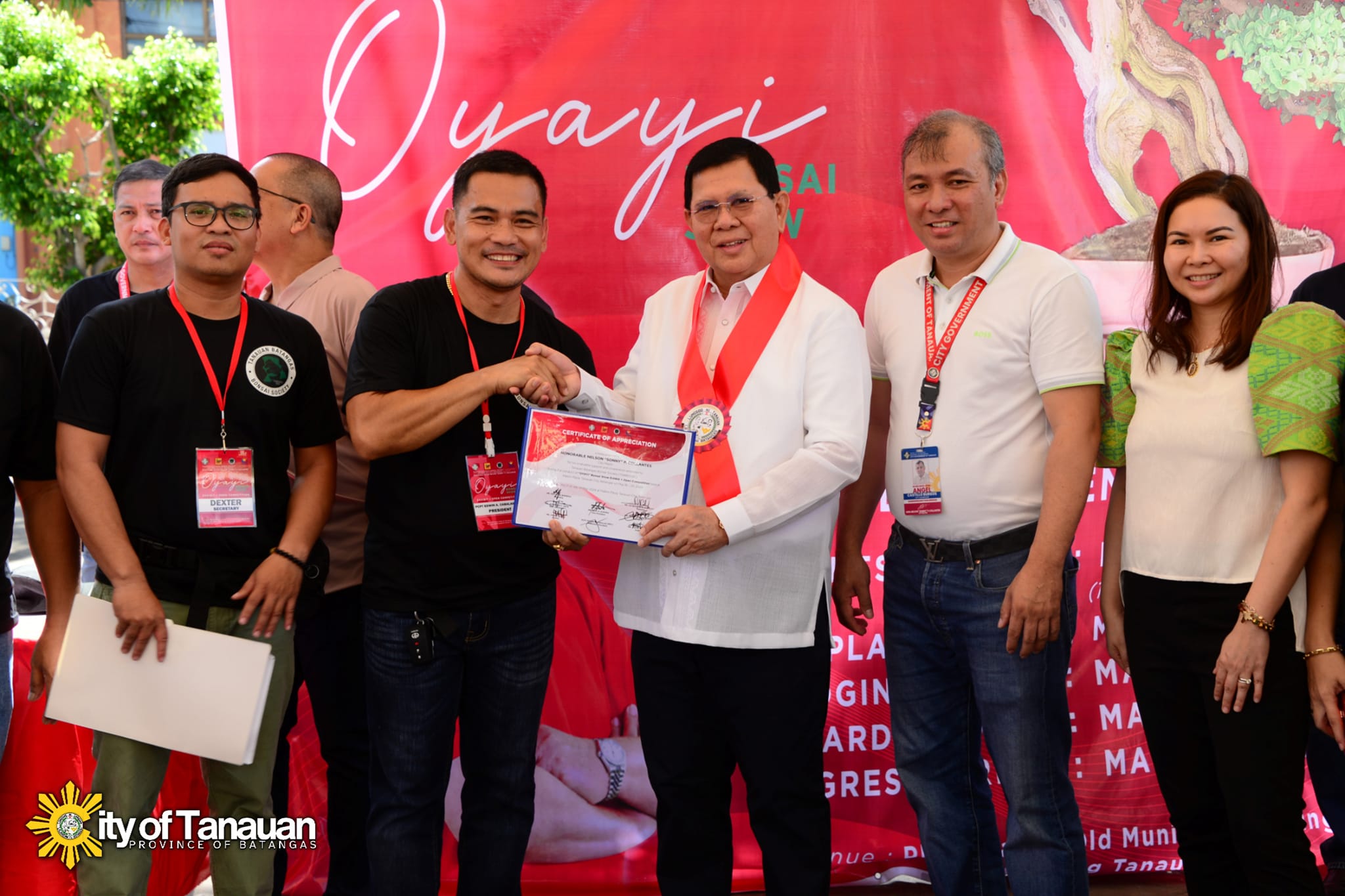 Mayor Sonny Perez Collantes, City Government of Tanauan