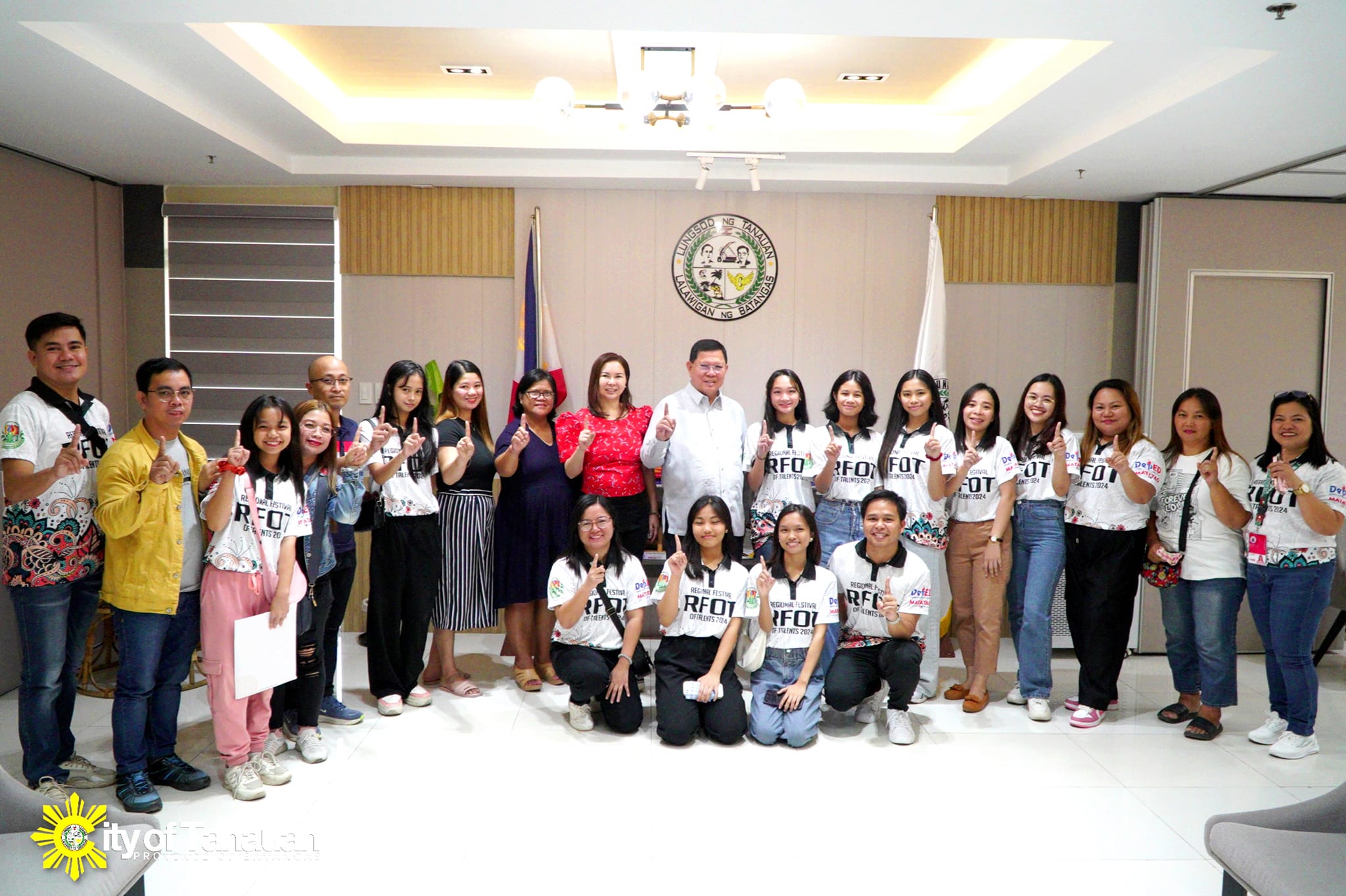 Binigyang Pagkilala ni Mayor Sonny Collantes Ang Mga Lumahok Sa RFOT 2024