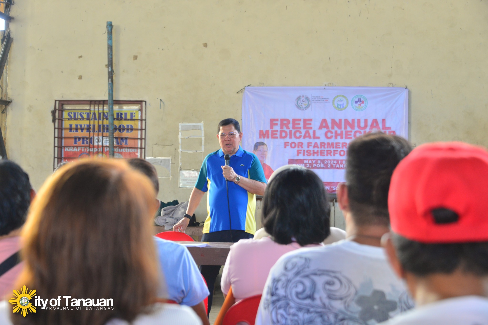 Libreng Check-up sa Magsasaka at Mangingisda sa Tanauan