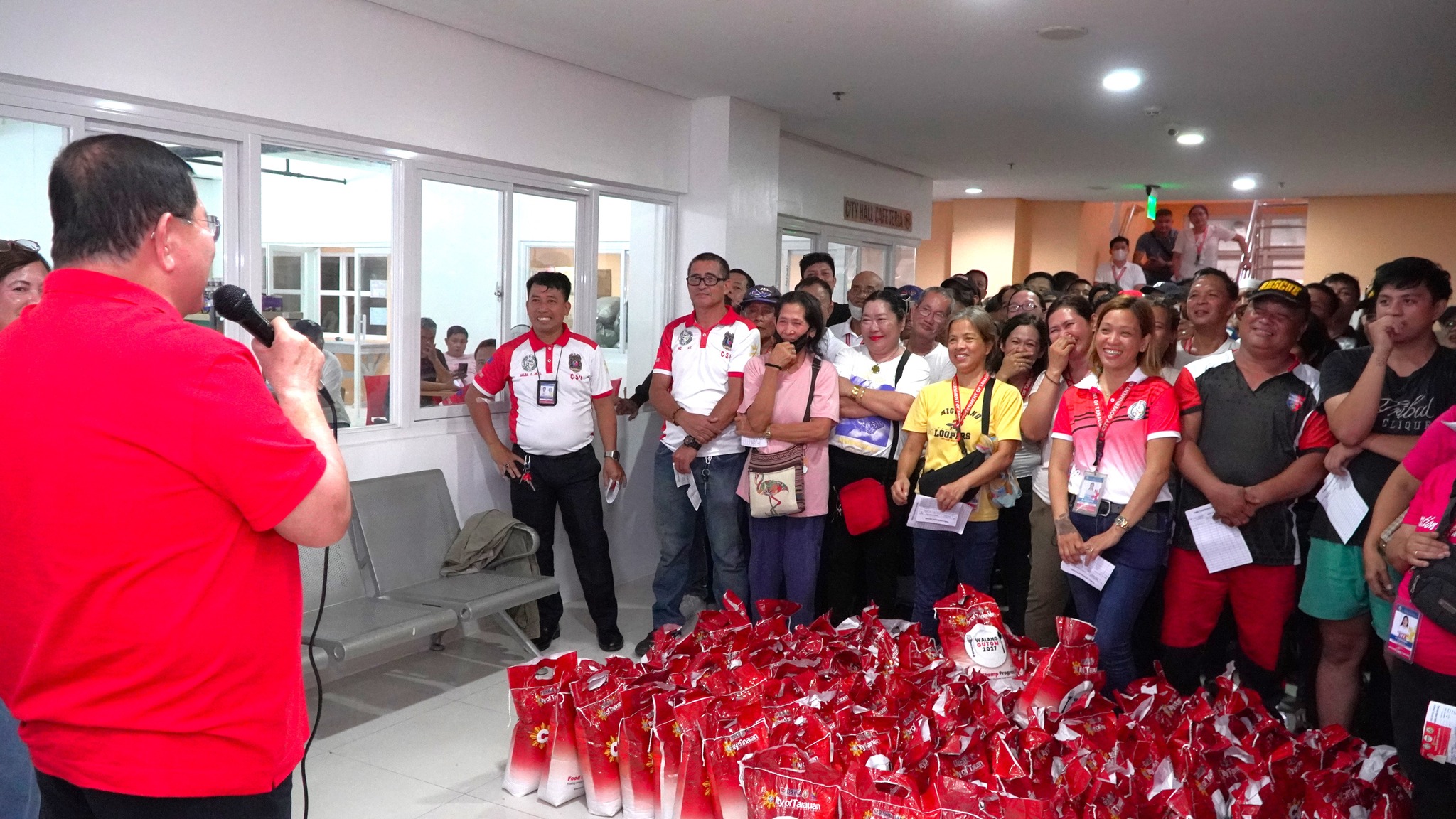 Monthly 10kg rice for Tanauan City Gov. employees