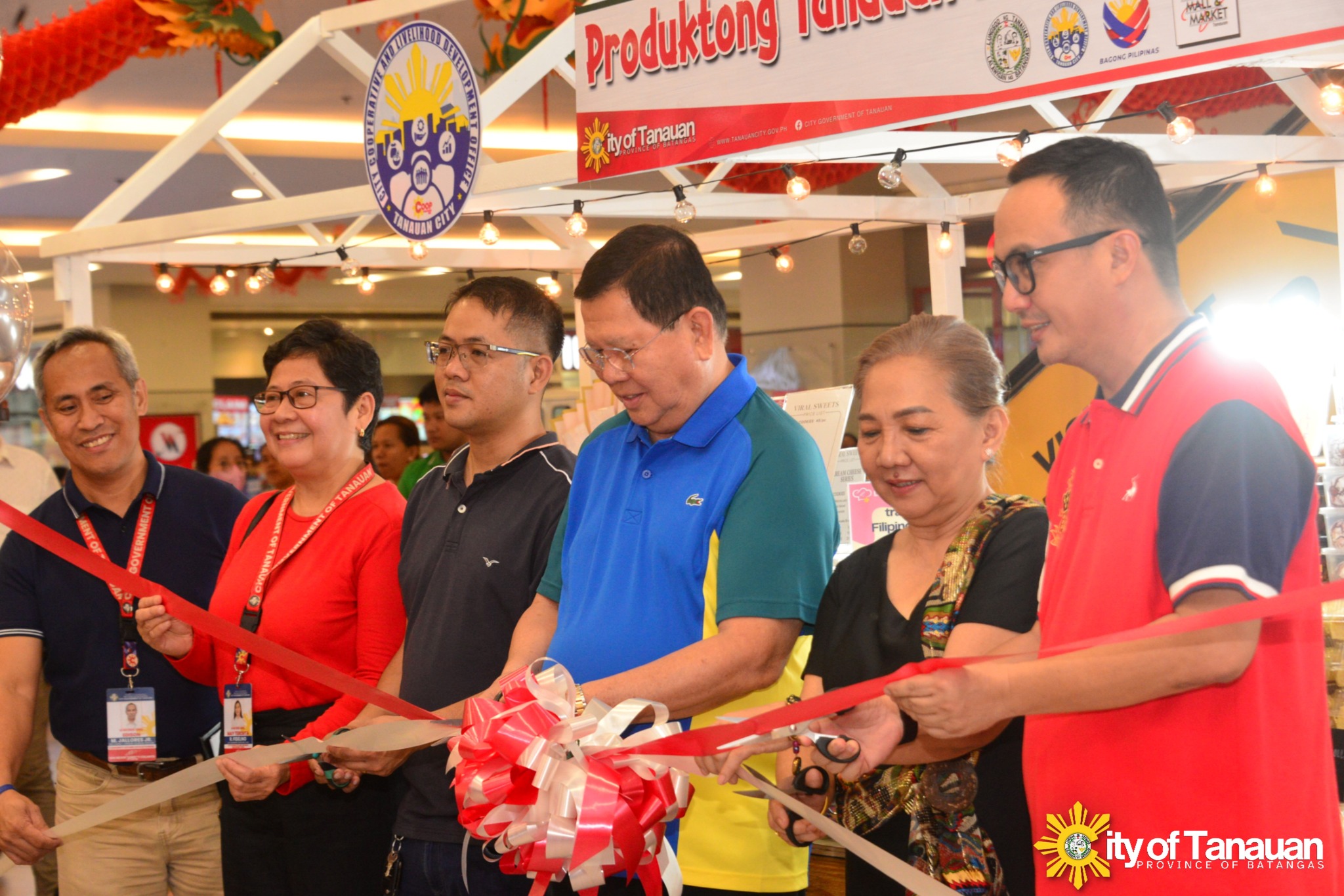 Opening of Produktong Tanauan, Pasalubong atbp. Center