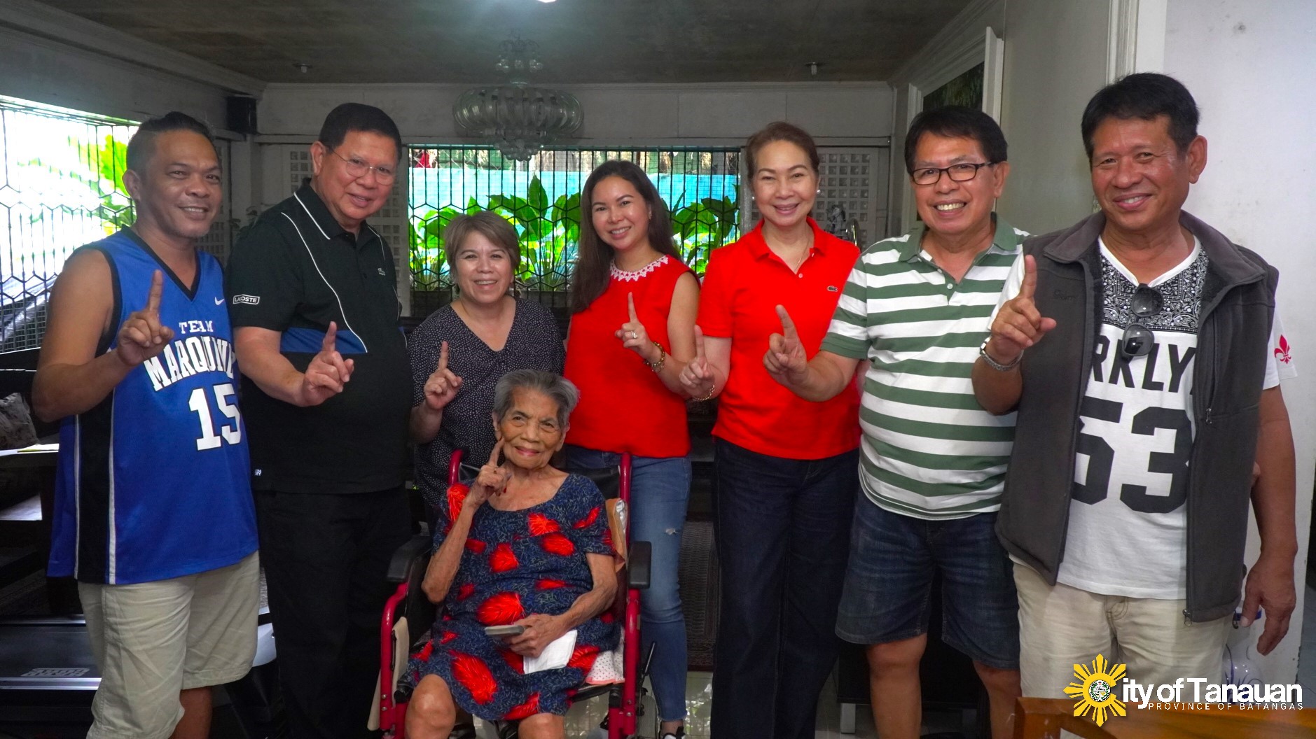 Cash Incentive for Centenarian of Brgy. Poblacion 5