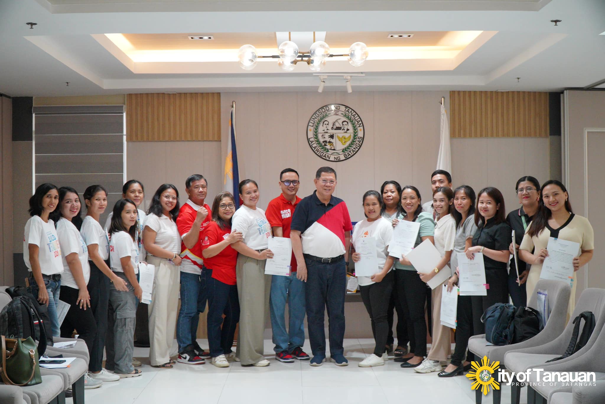 Oathtaking ng mga Newly-hired at Promoted na mga Guro!