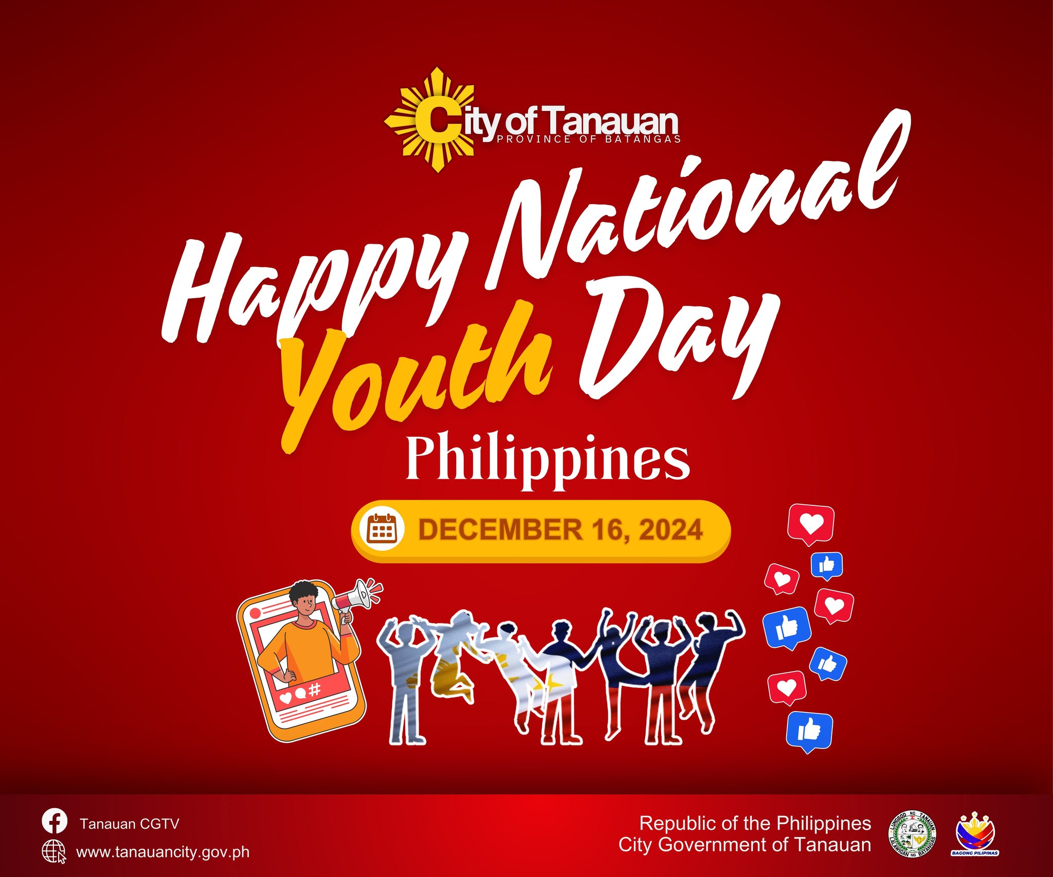 Kabataang Tanaueño, ikaw ang pag-asa ng ating Lungsod!