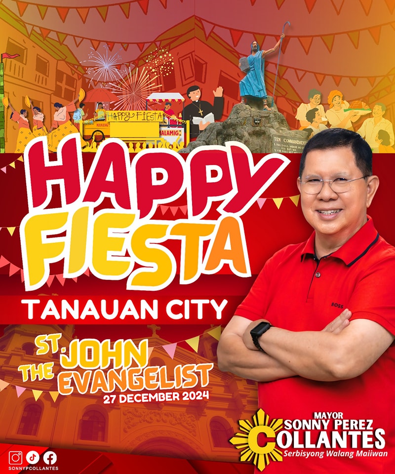 Happy Fiesta Tanauan City!
